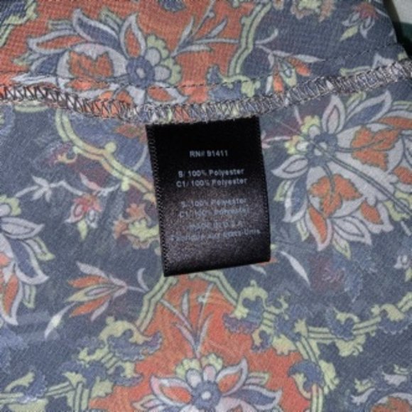 Anthropologie Clover Canyon Long Light Chiffon Top Oversized Sleeveless Tunic - Picture 10 of 11